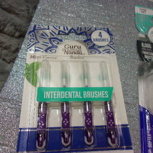 M-70 NEW/SEALED SET OF 5 PACKS OF GURU NANDA ORAL HEALTH CARE ITEMS - Picture 5 of 12